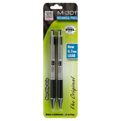 Zebra 07mm Mech Pencil - 2 Count