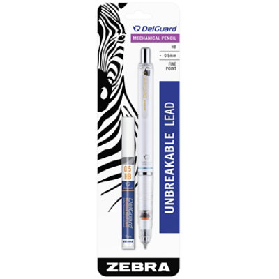 Zebra Delguard Mp 05mm White - Each