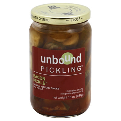 Unbound Pickling Bacon Pickle - 16 Oz - Image 1