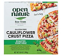 Open Nature Pizza Cauliflower Crust Vegetable Gluten Free Frozen - 10.8 Oz