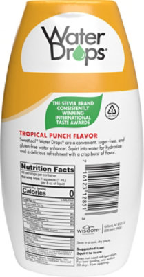 Sweetleaf Stevia Water Drop Tropical Punch - 1.62 Fl. Oz. - Image 6