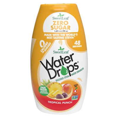 Sweetleaf Stevia Water Drop Tropical Punch - 1.62 Fl. Oz. - Image 1