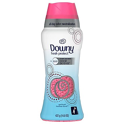 Downy Fresh Protect In Wash Odor Defense Scent Booster Beads April Fresh - 14.8 Oz - Image 2
