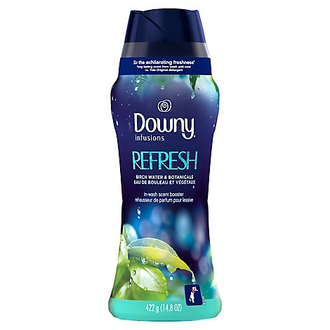 Downy Infusions In-Wash Scent Booster Beads Refresh Birch Water & Botanicals - 14.8 Oz