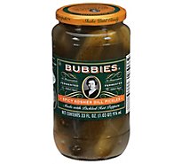 Bubbies Pickle Kosher Dill Spicy Jar - 33 Oz