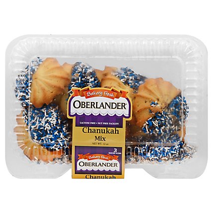 Oberlander Chanukah Cookie Mix - 12 Oz - Image 1
