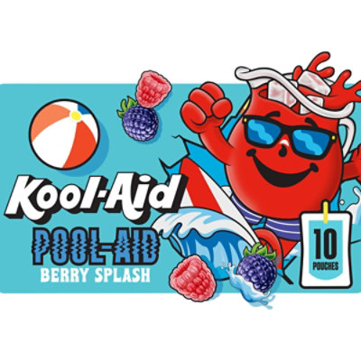 Kool-Aid Summer Blast Jammers Boomin Berry Soft Drink Pouches - 10-6 Fl. Oz. - Image 1