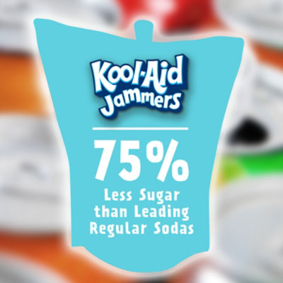 Kool-Aid Summer Blast Jammers Boomin Berry Soft Drink Pouches - 10-6 Fl. Oz. - Image 2