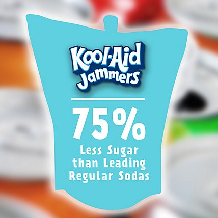 Kool-Aid Summer Blast Jammers Boomin Berry Soft Drink Pouches - 10-6 Fl. Oz. - Image 8
