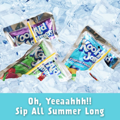 Kool-Aid Summer Blast Jammers Boomin Berry Soft Drink Pouches - 10-6 Fl. Oz. - Image 7