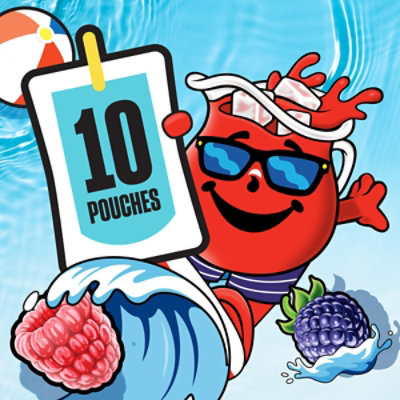 Kool-Aid Summer Blast Jammers Boomin Berry Soft Drink Pouches - 10-6 Fl. Oz. - Image 3