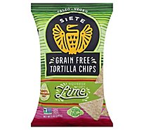 Siete Grain Free Lime Tortilla Chips - 5 Oz