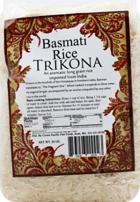 Trikona Rice Basmati - 24 Oz - Image 2