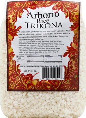 Trikona Rice Arborio - 24 Oz - Image 2