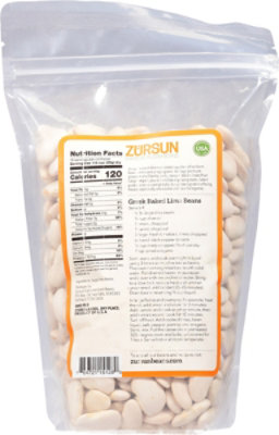 Zursun Heirloom Beans Large Lima Beans - 1.5 Lb - Image 6