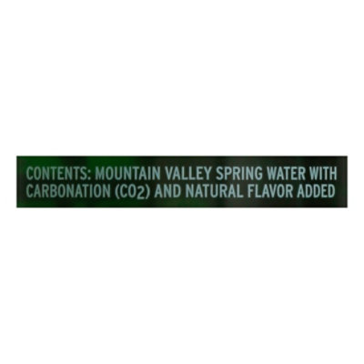 Mountain Valley Water Sparkling Blackberry Pomegranate Bottle - 1 Liter - Image 5