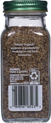 Simply Organic Black Pepper Jar - 2.31 Oz - Image 4