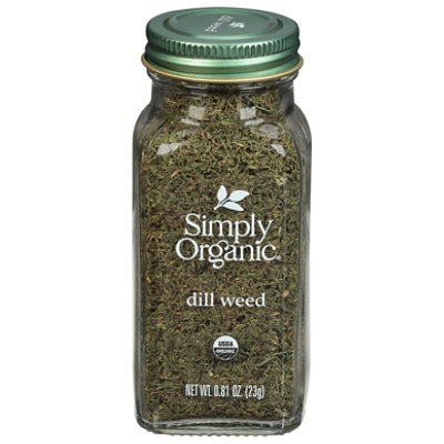 Simply Organic Dill Weed Jar - 0.81 Oz - Image 3