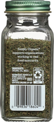 Simply Organic Dill Weed Jar - 0.81 Oz - Image 5