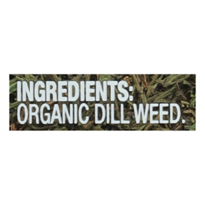 Simply Organic Dill Weed Jar - 0.81 Oz - Image 4