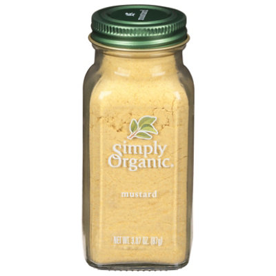 Simply Organic Mustard Jar - 3.07 Oz - Image 3