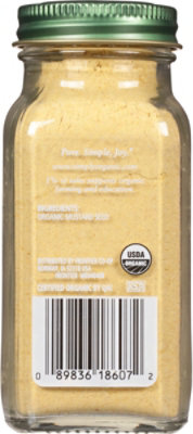 Simply Organic Mustard Jar - 3.07 Oz - Image 5