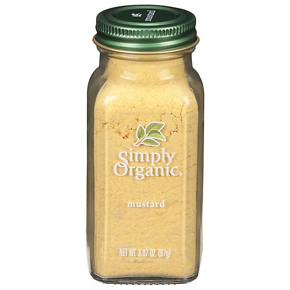 Simply Organic Mustard Jar - 3.07 Oz