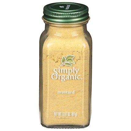 Simply Organic Mustard Jar - 3.07 Oz - Image 1