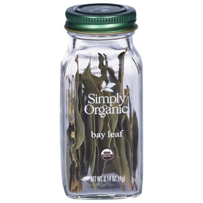 Simply Organic Bay Leaf Jar - 0.14 Oz - Image 1