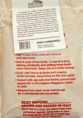 Principato di Lucedio Rice Carnaroli - 17 Oz - Image 3