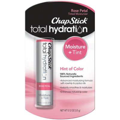 Chapstick Total Hydration Rose Petal - .12 Oz