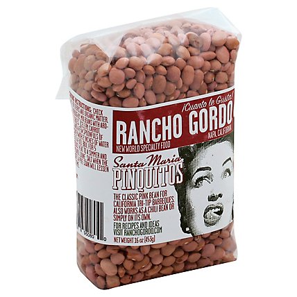 Rancho Gordo Santa Maria Pinquito Beans - 16 Oz - Image 1