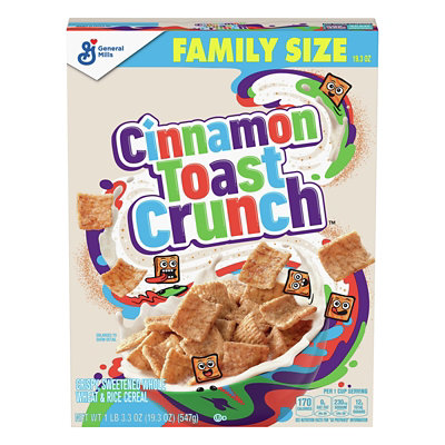 Cinnamon Toast Crunch Cereal Family Size Box - 19.3 Oz - Image 4
