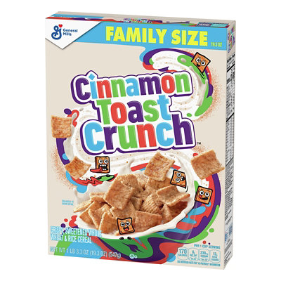 Cinnamon Toast Crunch Cereal Family Size Box - 19.3 Oz - Image 3