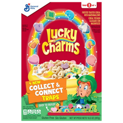 Lucky Charms Cereal Frosted Toasted Oat With Marshmallows - 10.5 Oz - Image 3