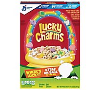 Lucky Charms Cereal Frosted Toasted Oat With Marshmallows - 10.5 Oz