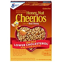Cheerios Honey Nut Cereal Whole Grain Oat Sweetened Real Honey - 10.8 Oz - Image 2