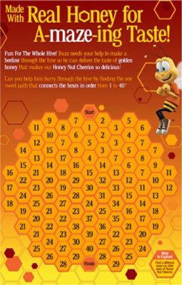 Cheerios Honey Nut Cereal Whole Grain Oat Sweetened Real Honey - 15.4 Oz - Image 5