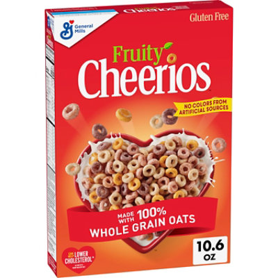 Cheerios Cereal Whole Grain Oats Fruity Box - 10.6 Oz - Image 1