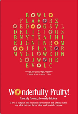 Cheerios Cereal Whole Grain Oats Fruity Box - 10.6 Oz - Image 2
