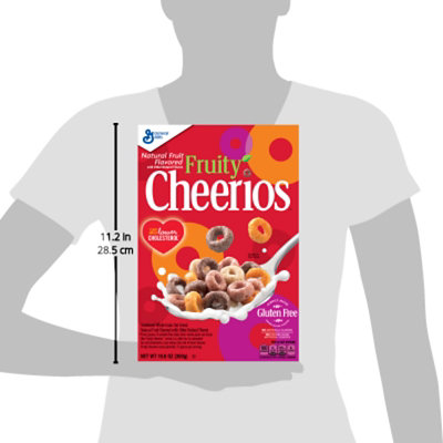 Cheerios Cereal Whole Grain Oats Fruity Box - 10.6 Oz - Image 5