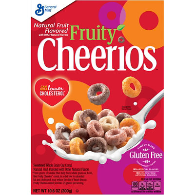 Cheerios Cereal Whole Grain Oats Fruity Box - 10.6 Oz - Image 6