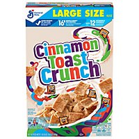 Cinnamon Toast Crunch Cereal Large Size - 16.8 Oz - Image 2