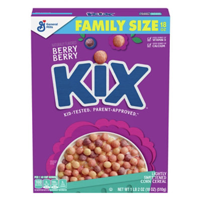 General Mills Berry Berry Kix Cereal - 18 Oz - Image 3