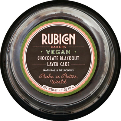 Rubicon Bakers Vegan Blackout Cake 4in - Each - Image 2