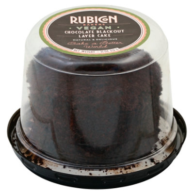 Rubicon Bakers Vegan Blackout Cake 4in - Each - Image 1