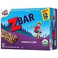 CLIF Kid ZBar Organic Chocolate Chip Box - 12-1.27 Oz - Image 2
