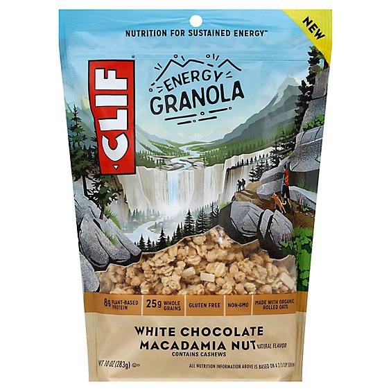 Clif Energy Granola White Chocolate Macadamia Nut - 10 Oz