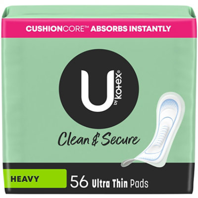 Always Size 5 Extra Heavy Overnight Unscented Overnight Maxi Pads With  Wings - 36 count - Vons