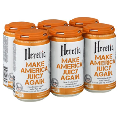 Heretic Make America Juicy Again Ipa In Cans - 6-12 Fl. Oz.